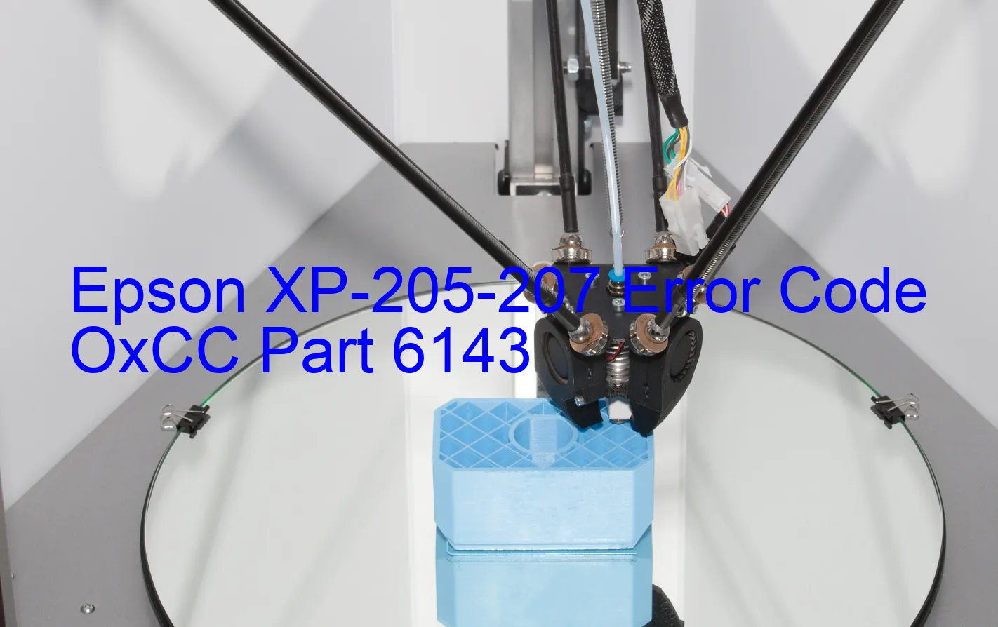 Epson XP-205-207 Codice di errore OxCC