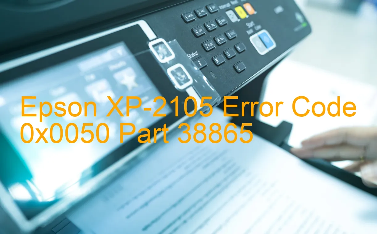 Epson XP-2105 Codice di errore 0x0050