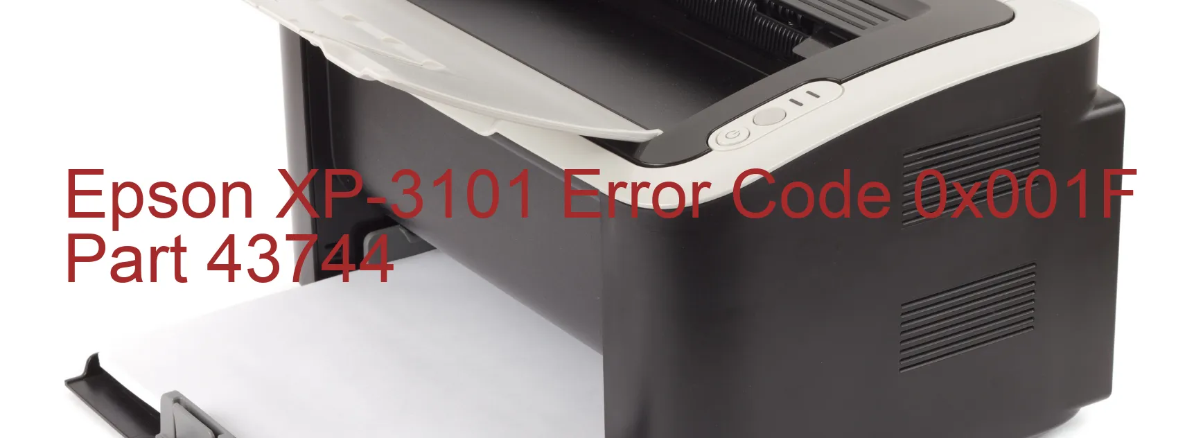 Epson XP-3101 Codice di errore 0x001F