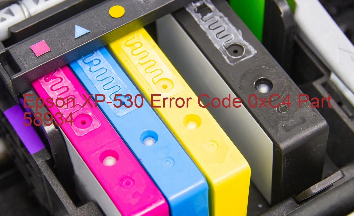 Epson XP-530 Codice di errore 0xC4