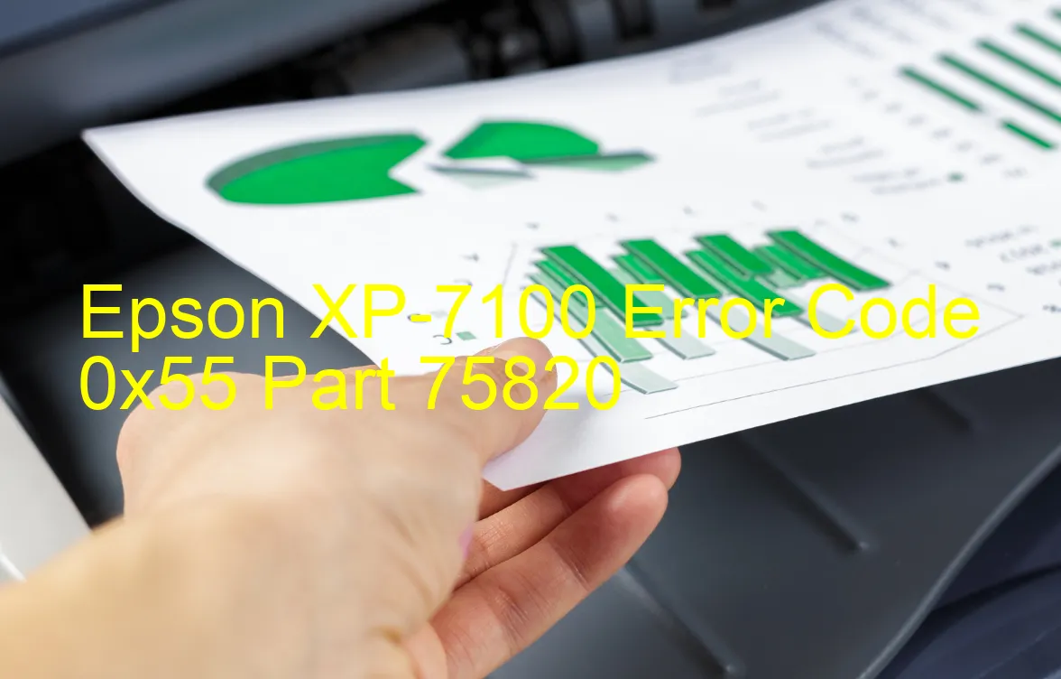 Epson XP-7100 Codice di errore 0x55