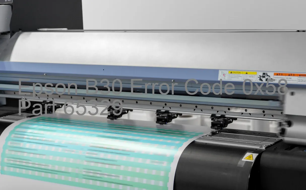 Epson B30 Codice di errore 0x58