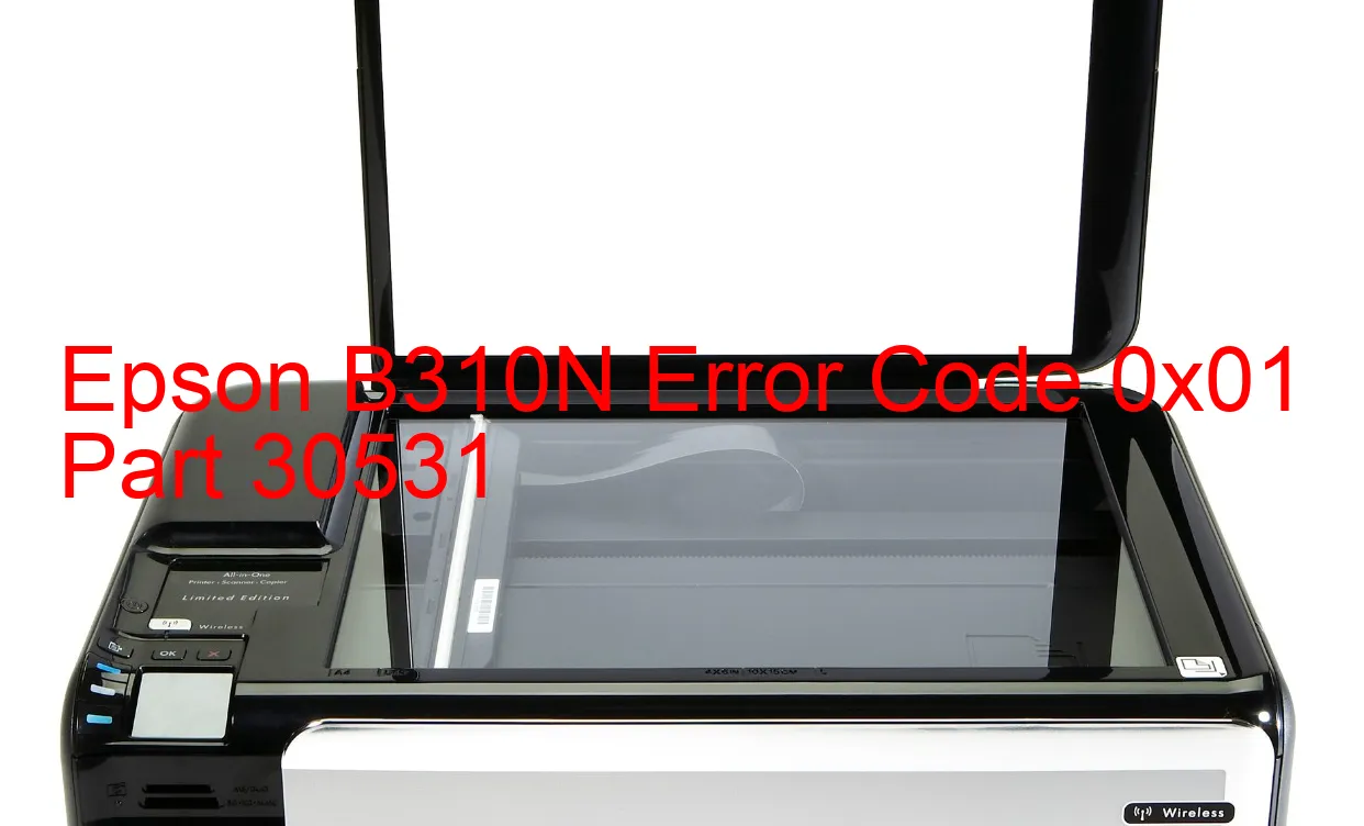 Epson B310N Codice di errore 0x01