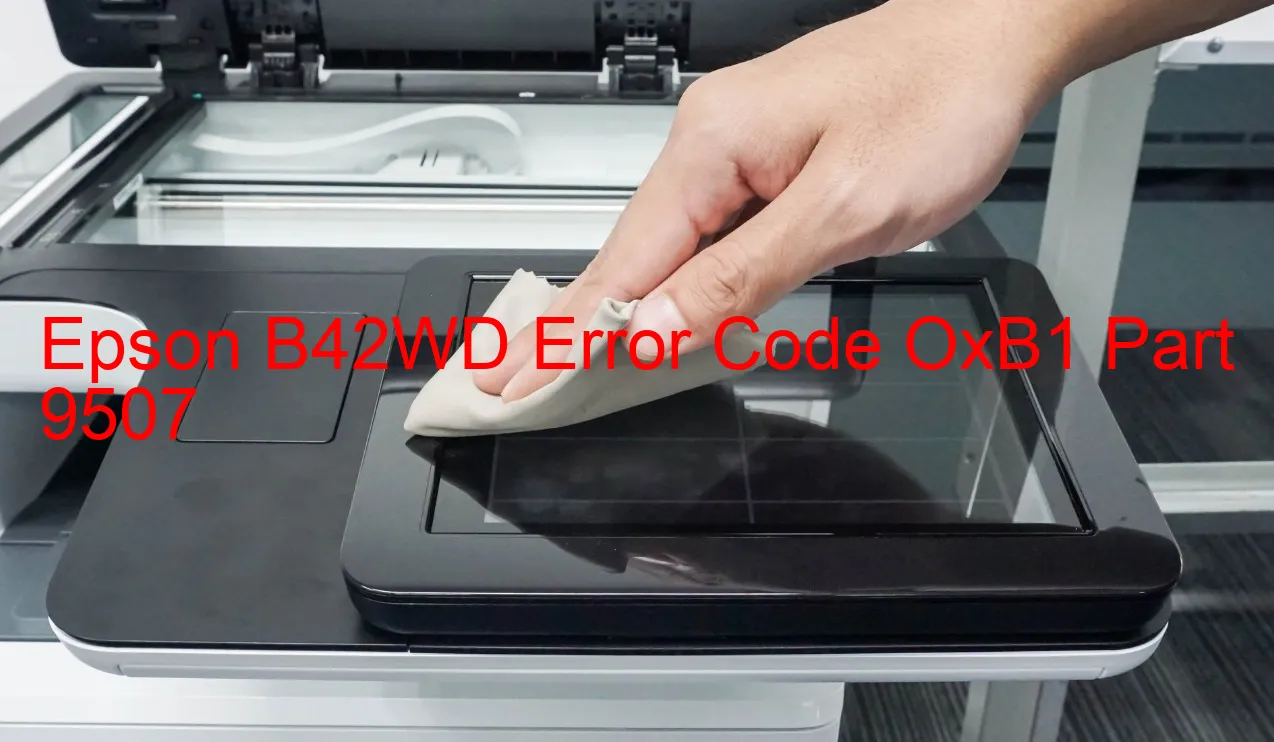 Epson B42WD Codice di errore OxB1