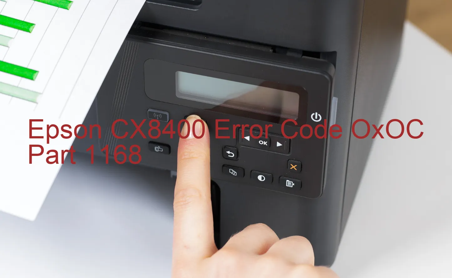 Epson CX8400 Codice di errore OxOC