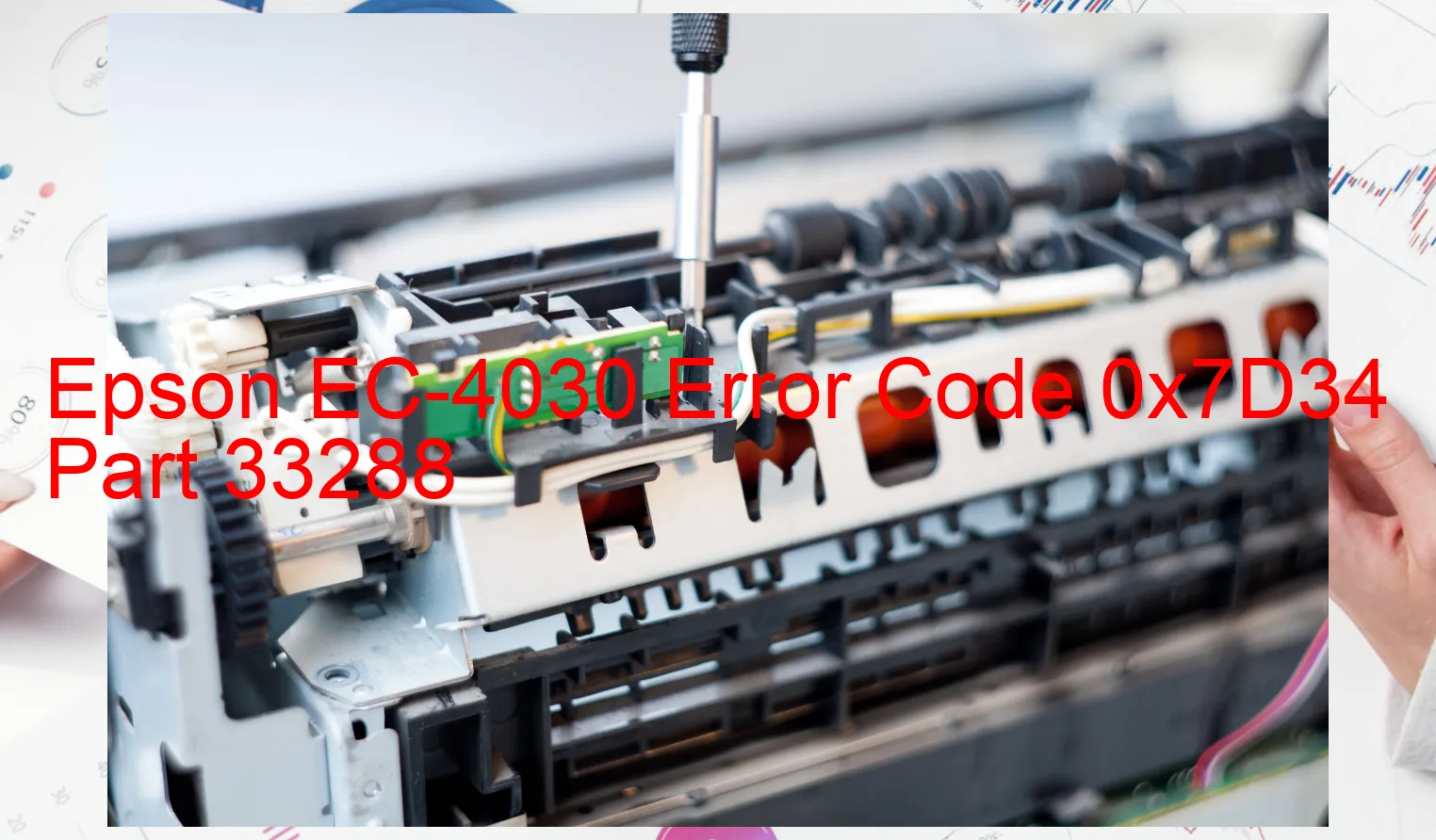 Epson EC-4030 Codice di errore 0x7D34