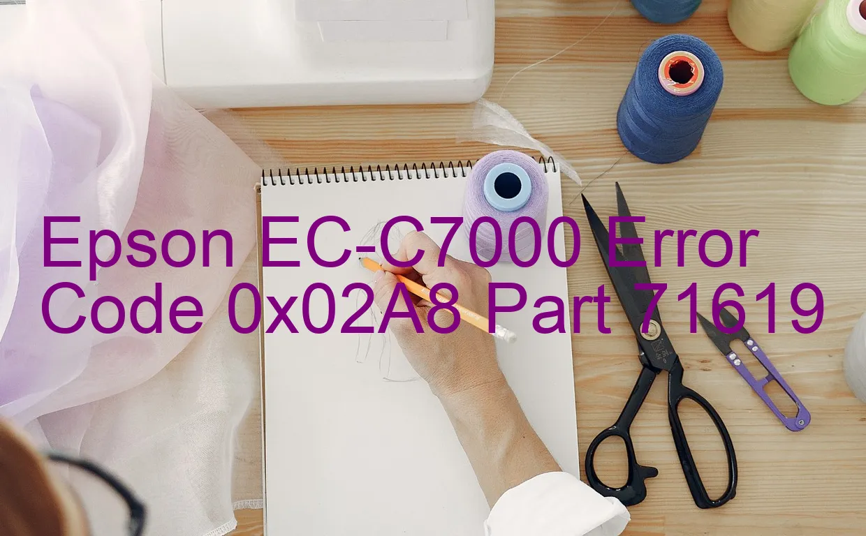 Epson EC-C7000 Codice di errore 0x02A8