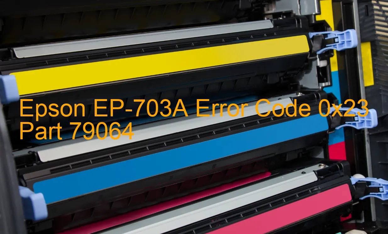 Epson EP-703A Codice di errore 0x23