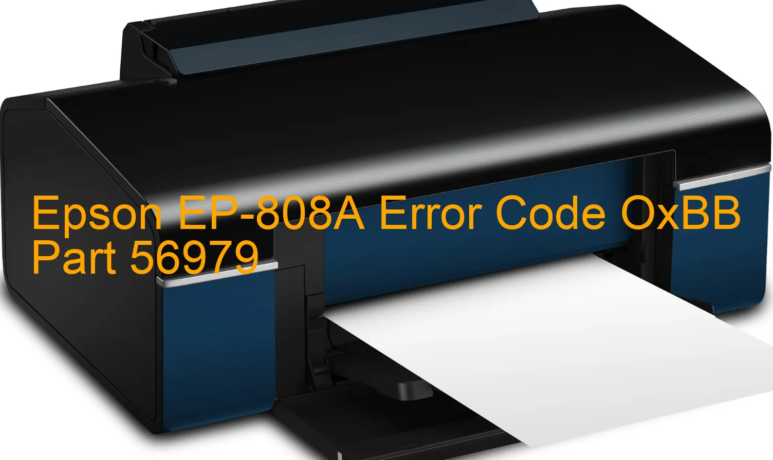 Epson EP-808A Codice di errore OxBB