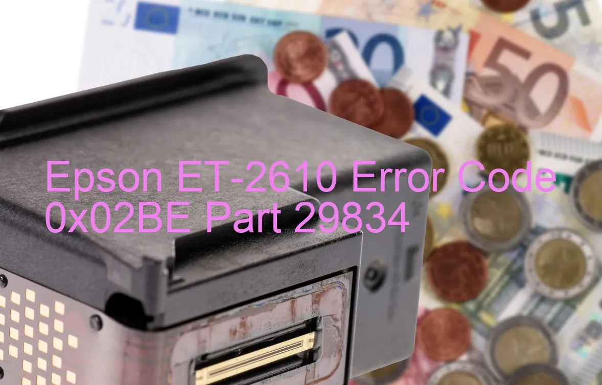 Epson ET-2610 Codice di errore 0x02BE