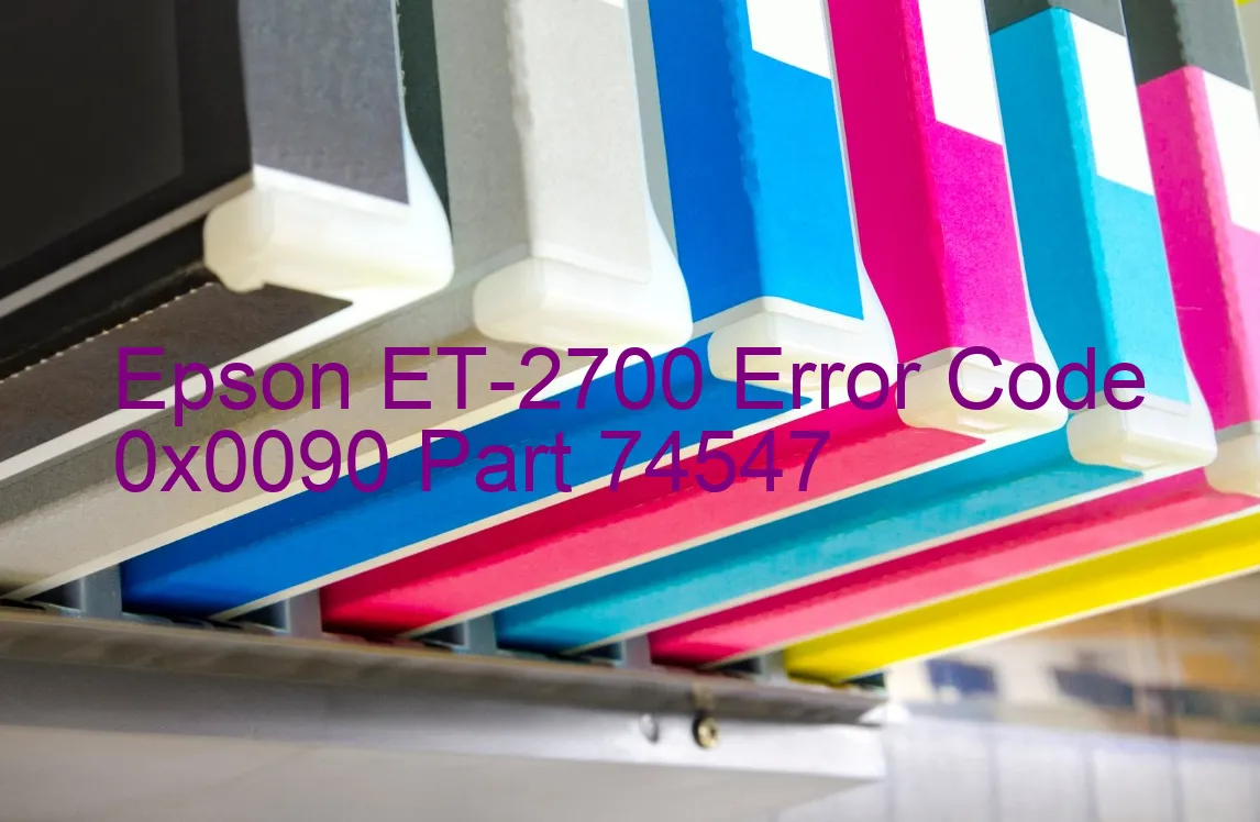 Epson ET-2700 Codice di errore 0x0090