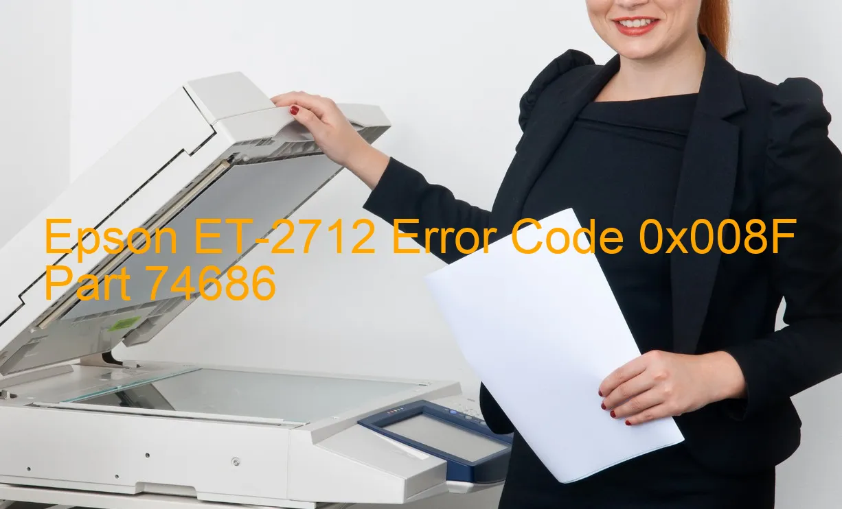 Epson ET-2712 Codice di errore 0x008F