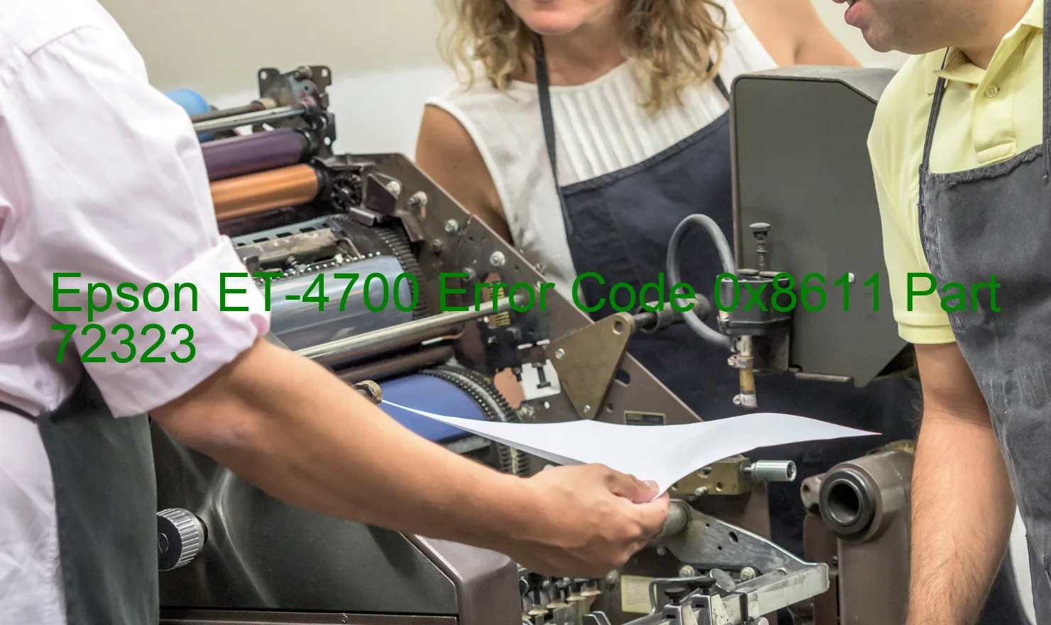 Epson ET-4700 Codice di errore 0x8611