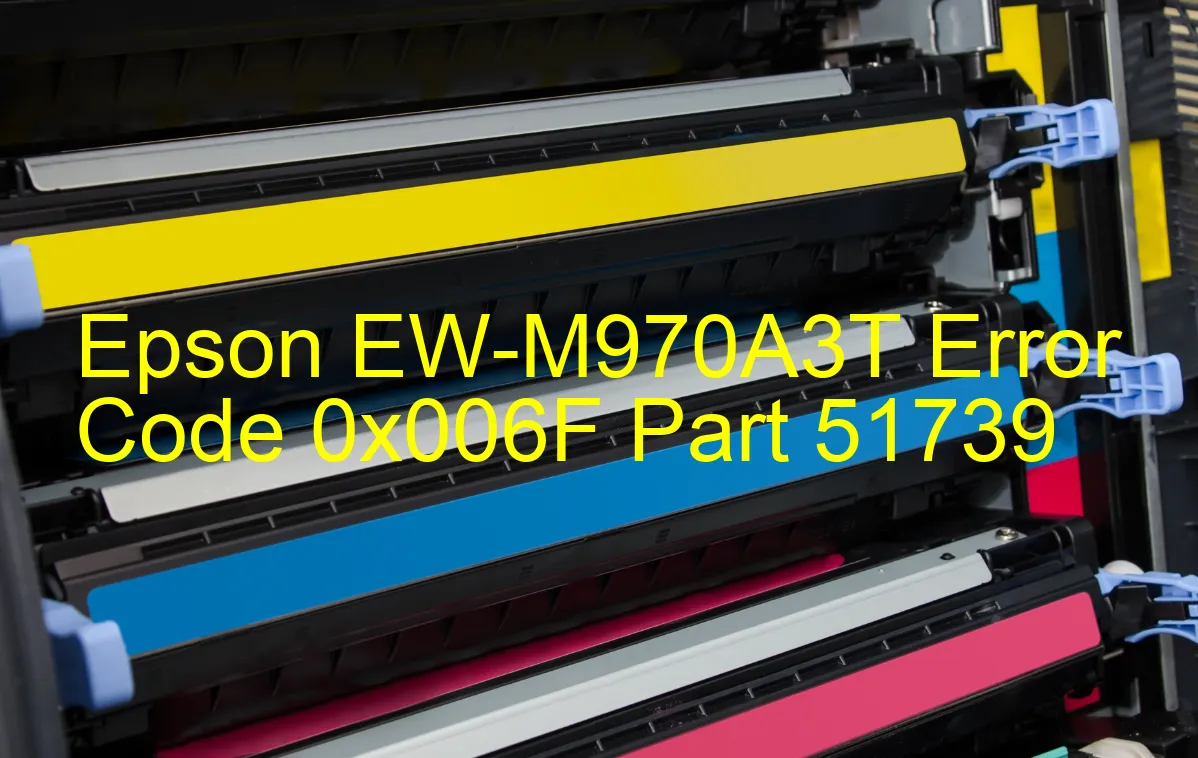 Epson EW-M970A3T Codice di errore 0x006F