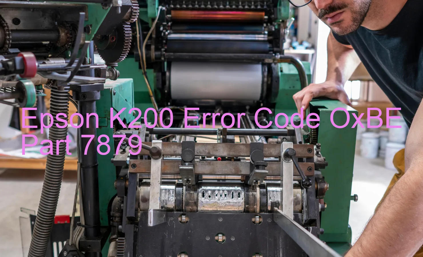 Epson K200 Codice di errore OxBE