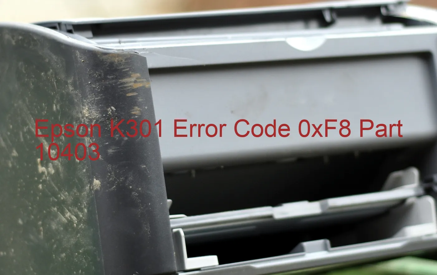 Epson K301 Codice di errore 0xF8