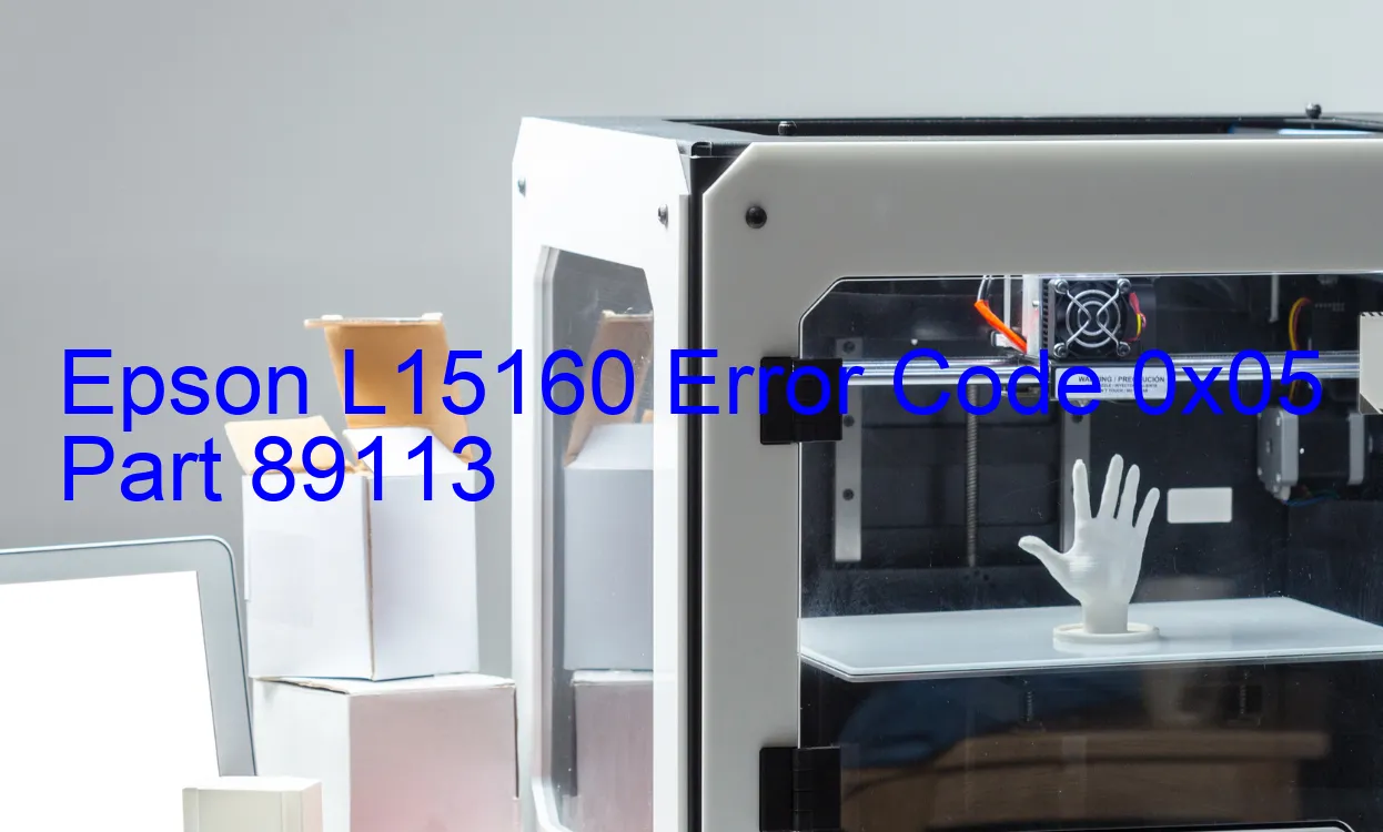 Epson L15160 Codice di errore 0x05