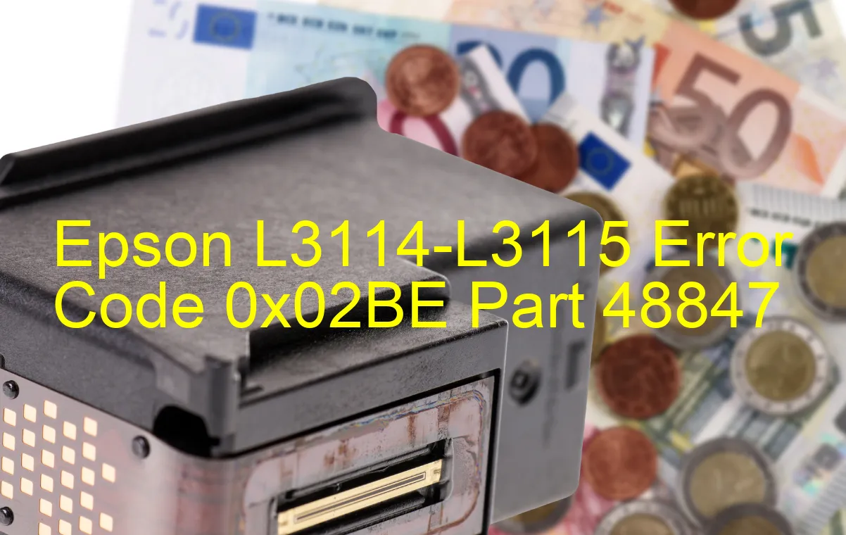 Epson L3114-L3115 Codice di errore 0x02BE