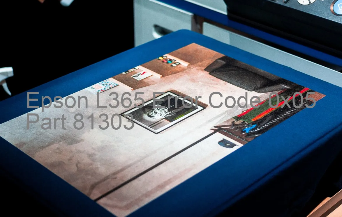 Epson L365 Codice di errore 0x05