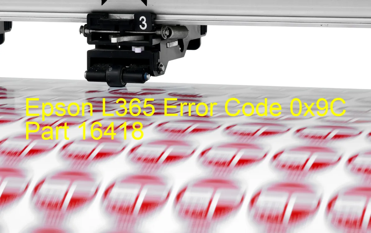 Epson L365 Codice di errore 0x9C