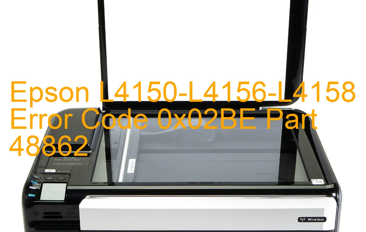 Epson L4150-L4156-L4158 Codice di errore 0x02BE