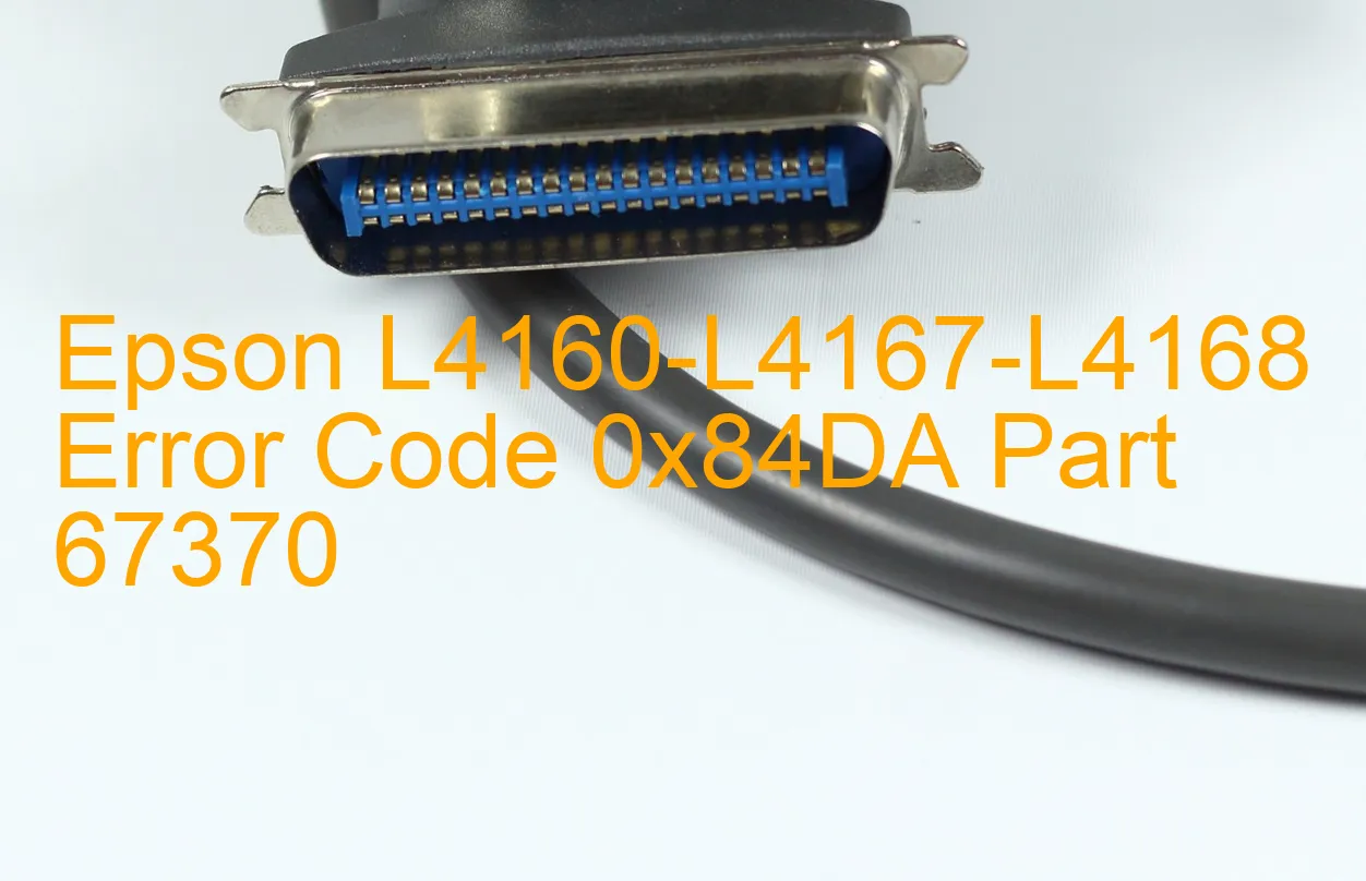 Epson L4160-L4167-L4168 Codice di errore 0x84DA