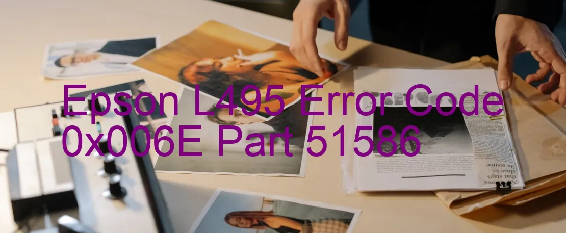 Epson L495 Codice di errore 0x006E