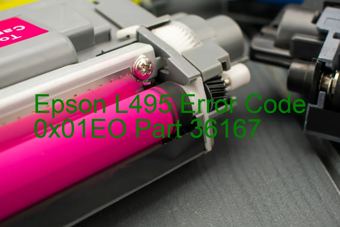 Epson L495 Codice di errore 0x01EO