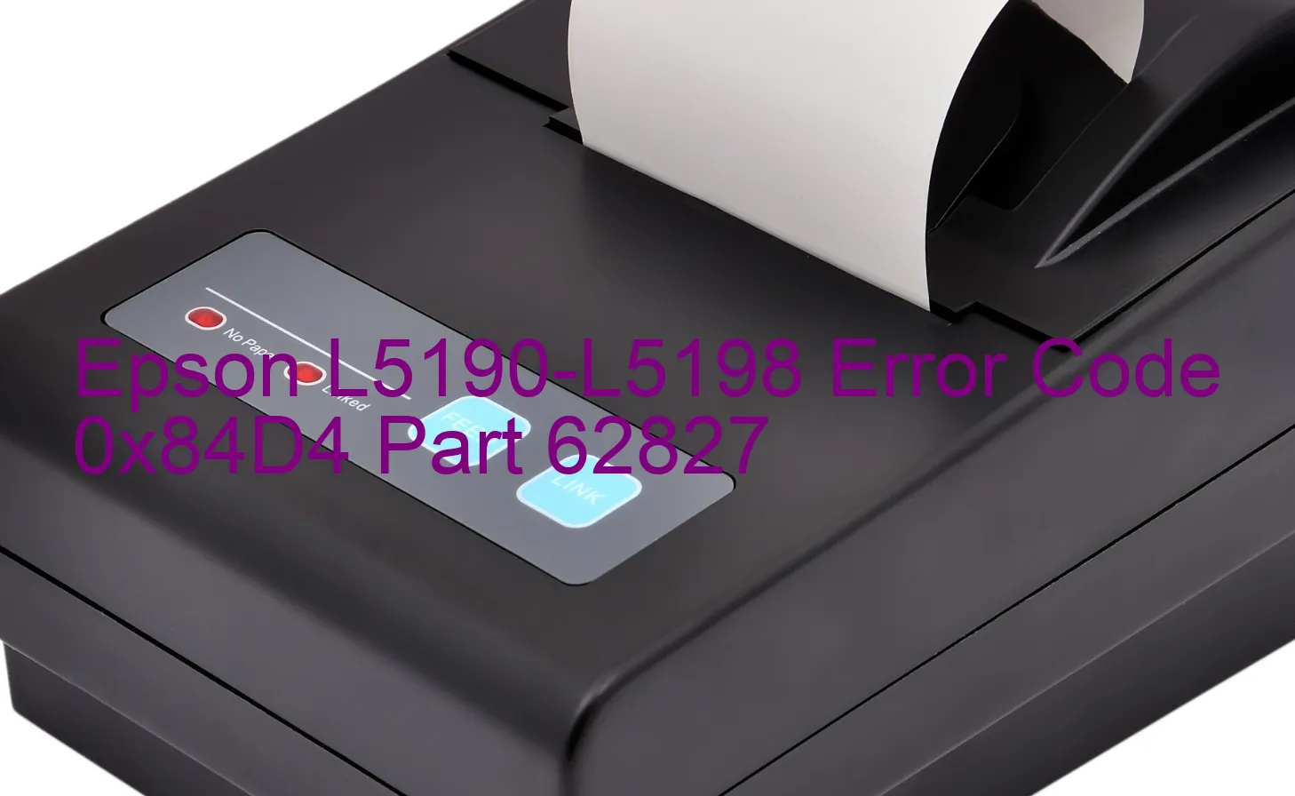 Epson L5190-L5198 Codice di errore 0x84D4