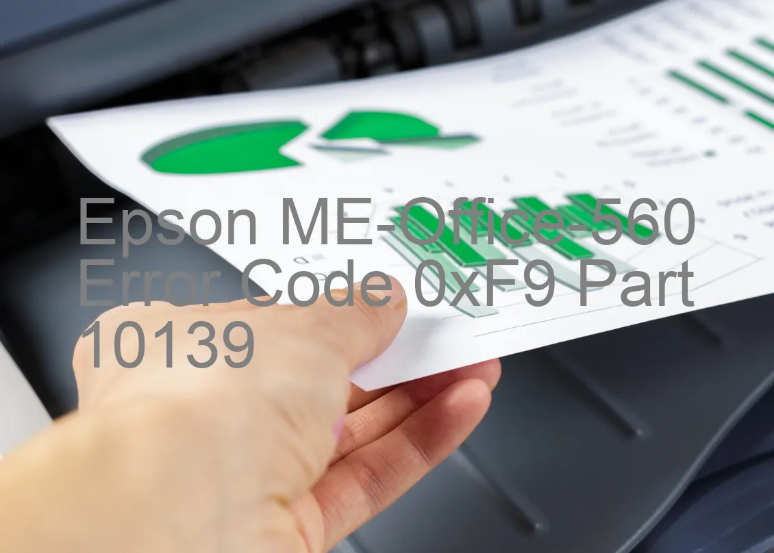 Epson ME-Office-560 Codice di errore 0xF9