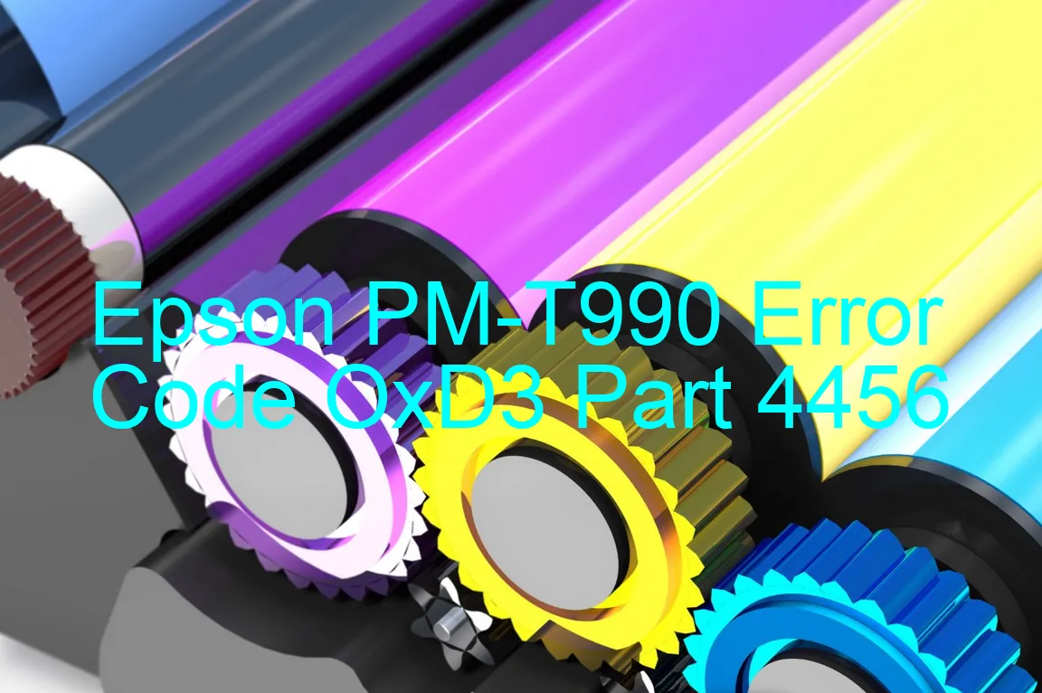 Epson PM-T990 Codice di errore OxD3