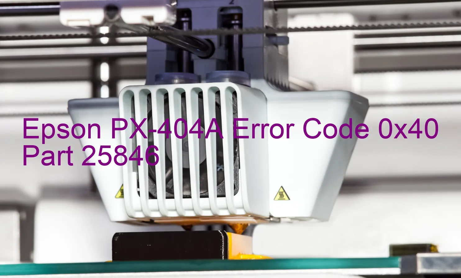 Epson PX-404A Codice di errore 0x40