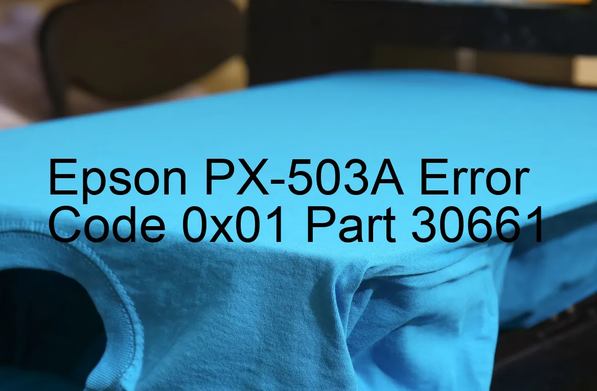 Epson PX-503A Codice di errore 0x01