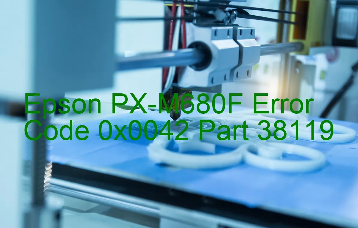 Epson PX-M680F Codice di errore 0x0042