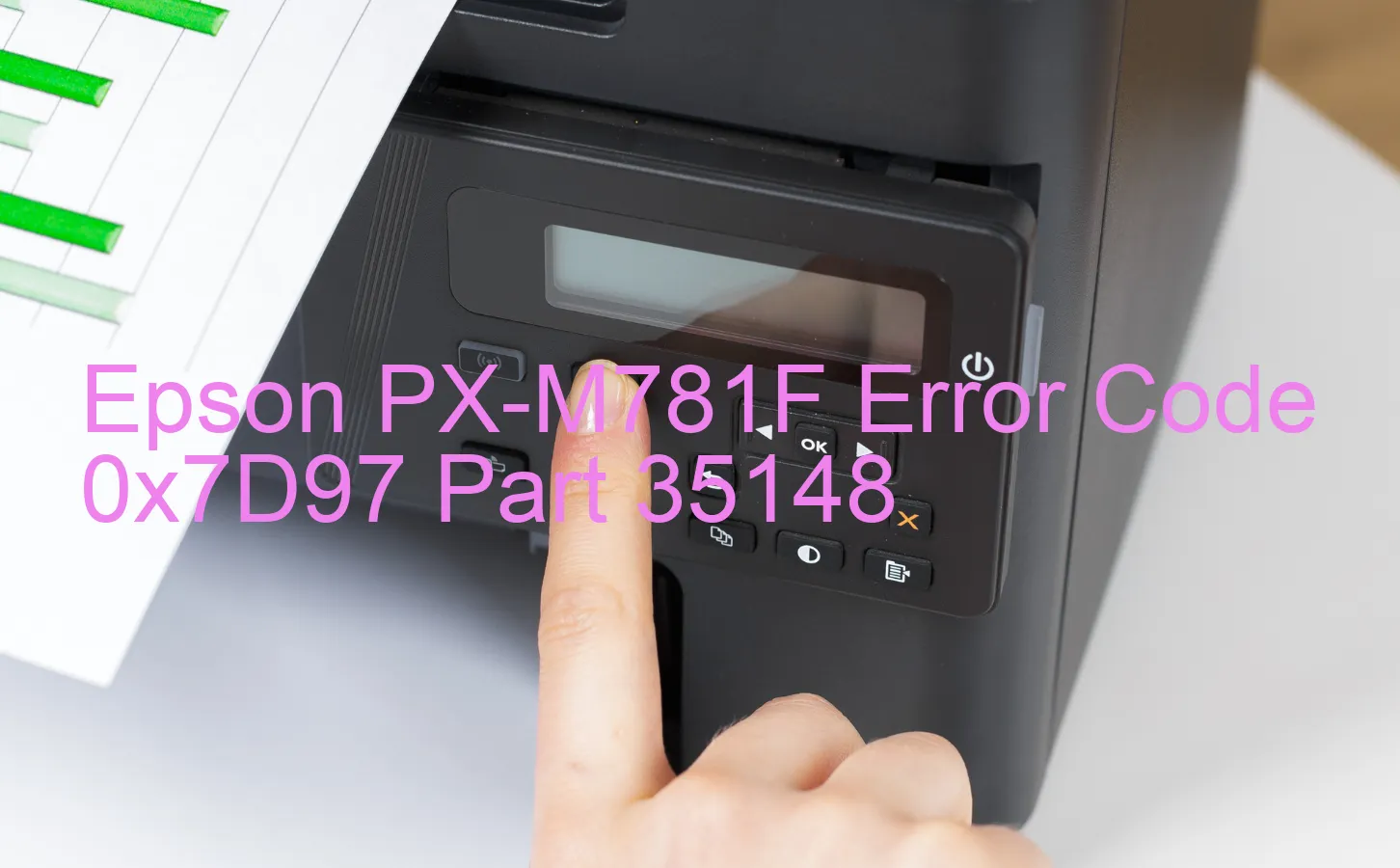 Epson PX-M781F Codice di errore 0x7D97