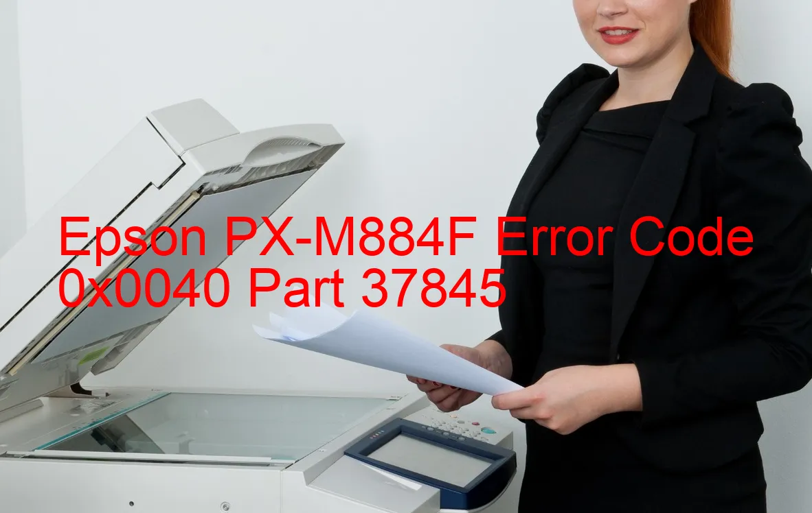 Epson PX-M884F Codice di errore 0x0040