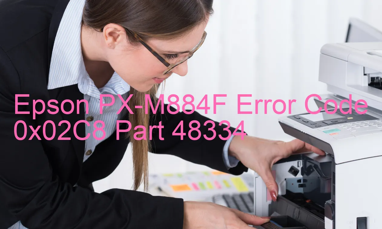 Epson PX-M884F Codice di errore 0x02C8