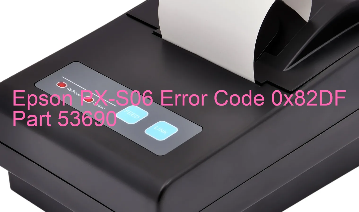 Epson PX-S06 Codice di errore 0x82DF