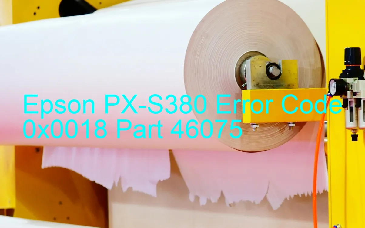 Epson PX-S380 Codice di errore 0x0018