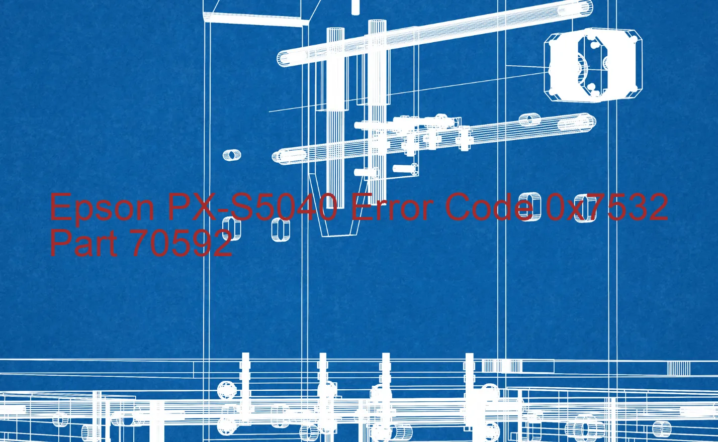 Epson PX-S5040 Codice di errore 0x7532