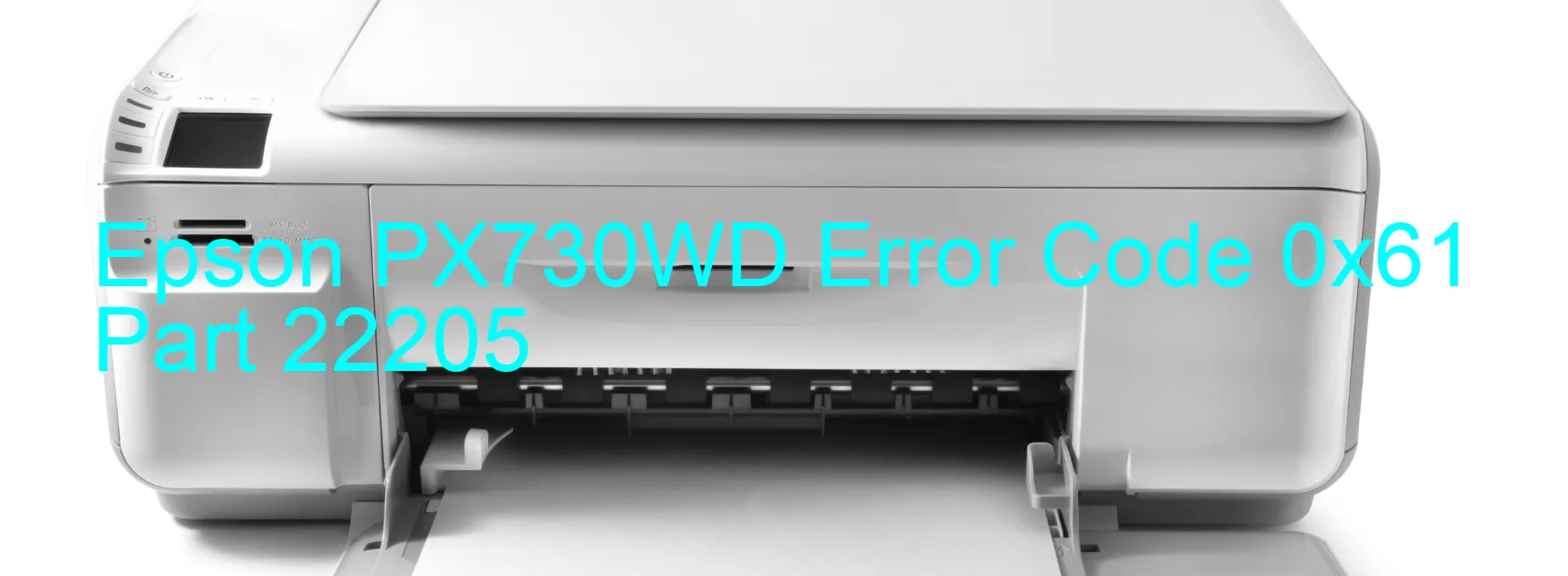 Epson PX730WD Codice di errore 0x61