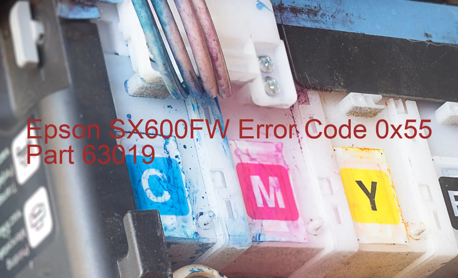 Epson SX600FW Codice di errore 0x55