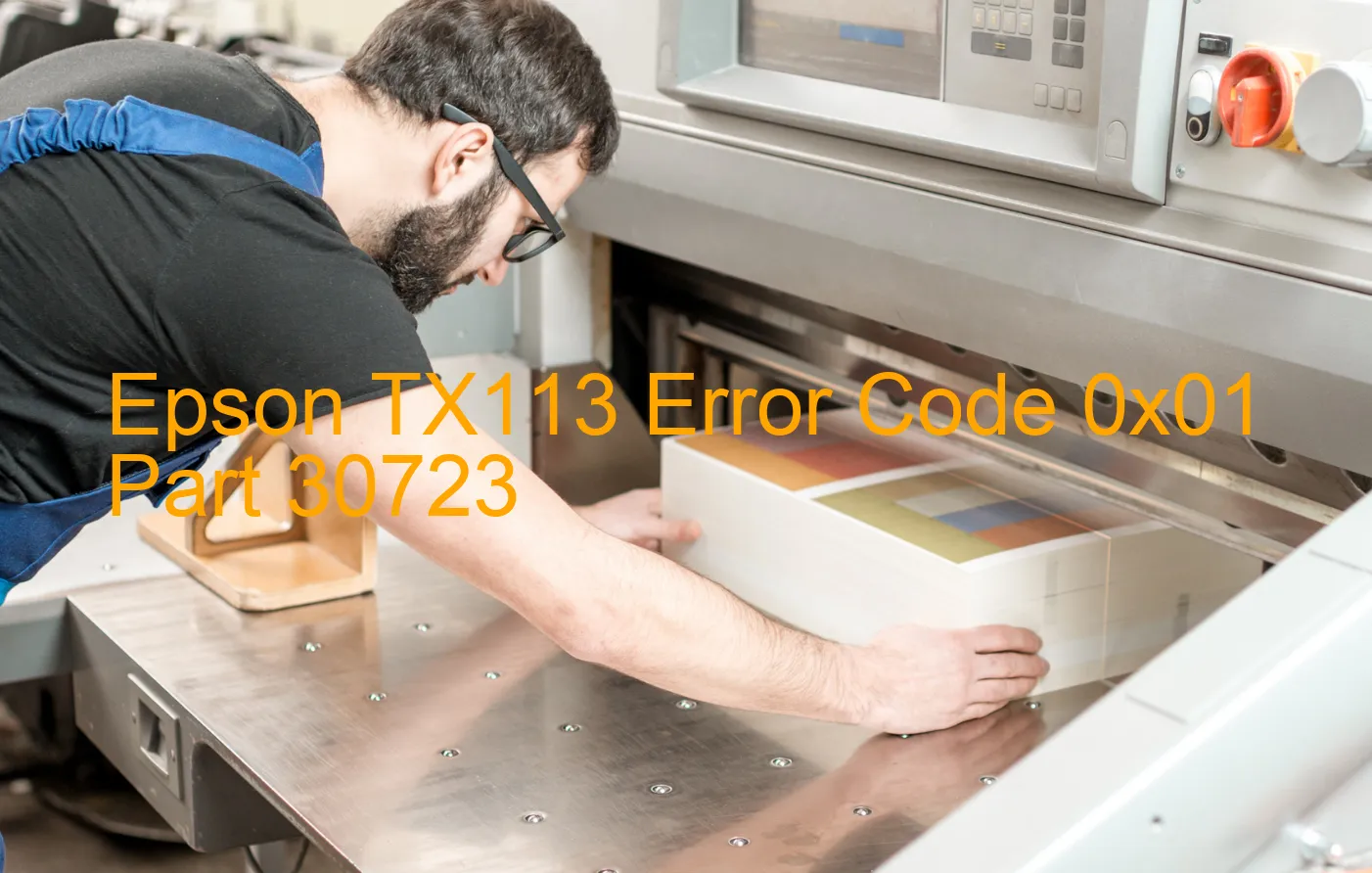 Epson TX113 Codice di errore 0x01