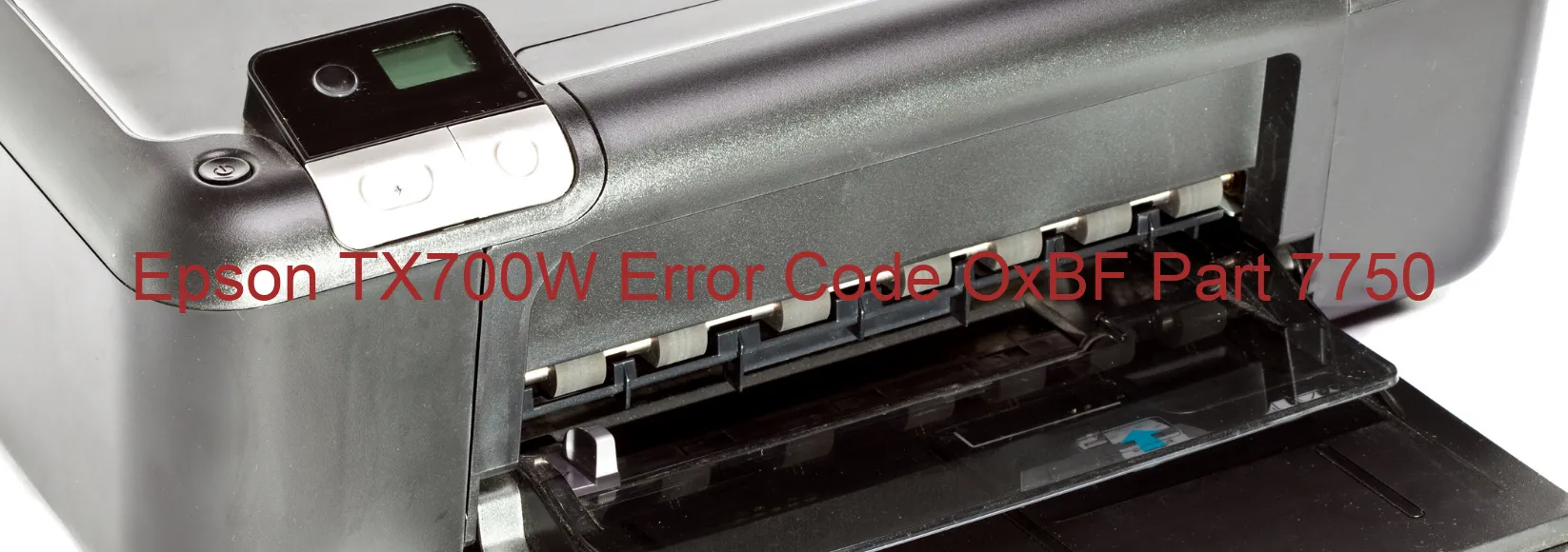 Epson TX700W Codice di errore OxBF