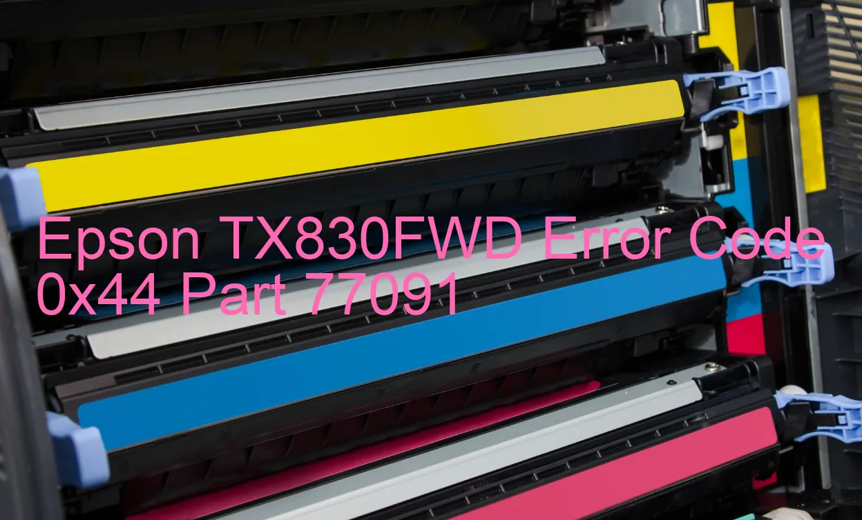 Epson TX830FWD Codice di errore 0x44