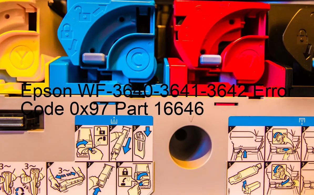 Epson WF-3640-3641-3642 Codice di errore 0x97