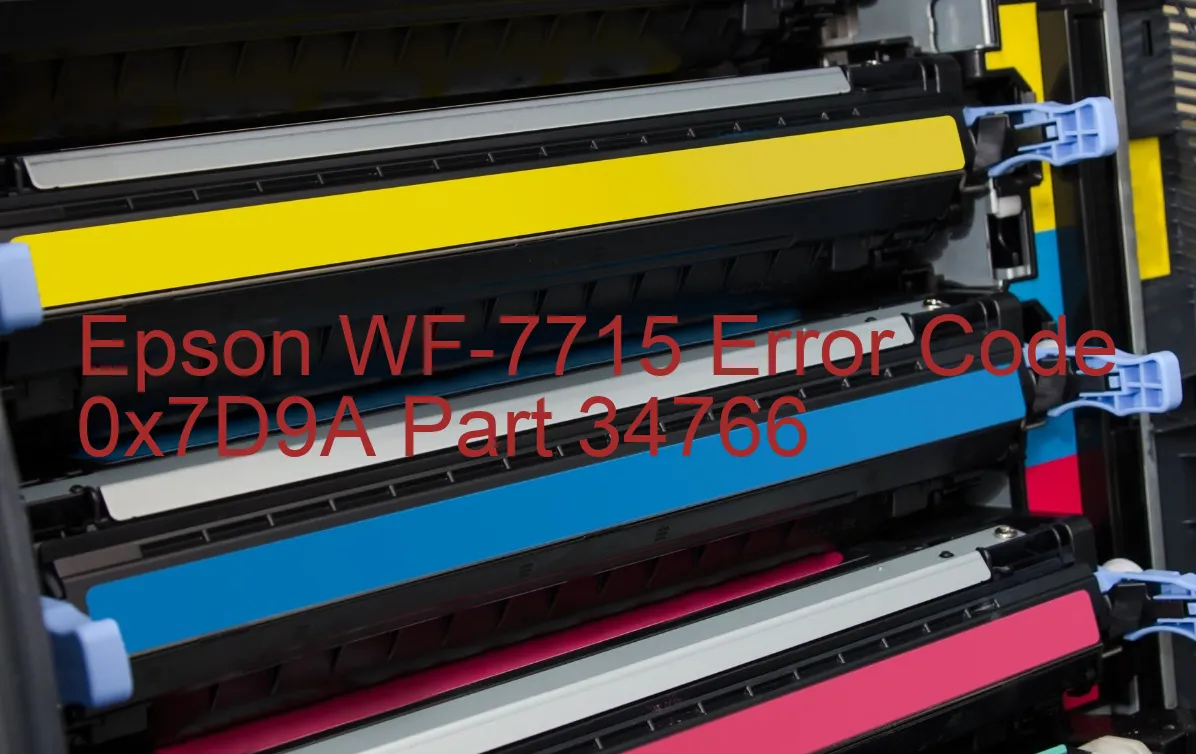 Epson WF-7715 Codice di errore 0x7D9A