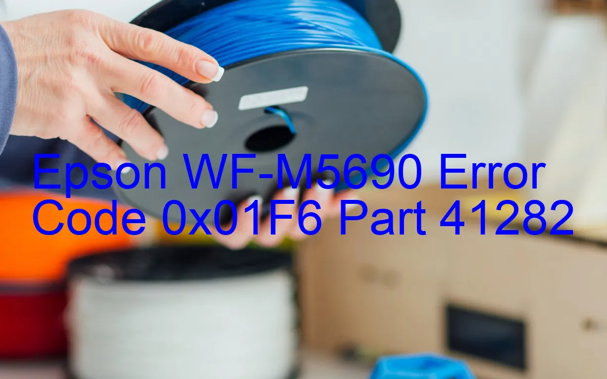 Epson WF-M5690 Codice di errore 0x01F6