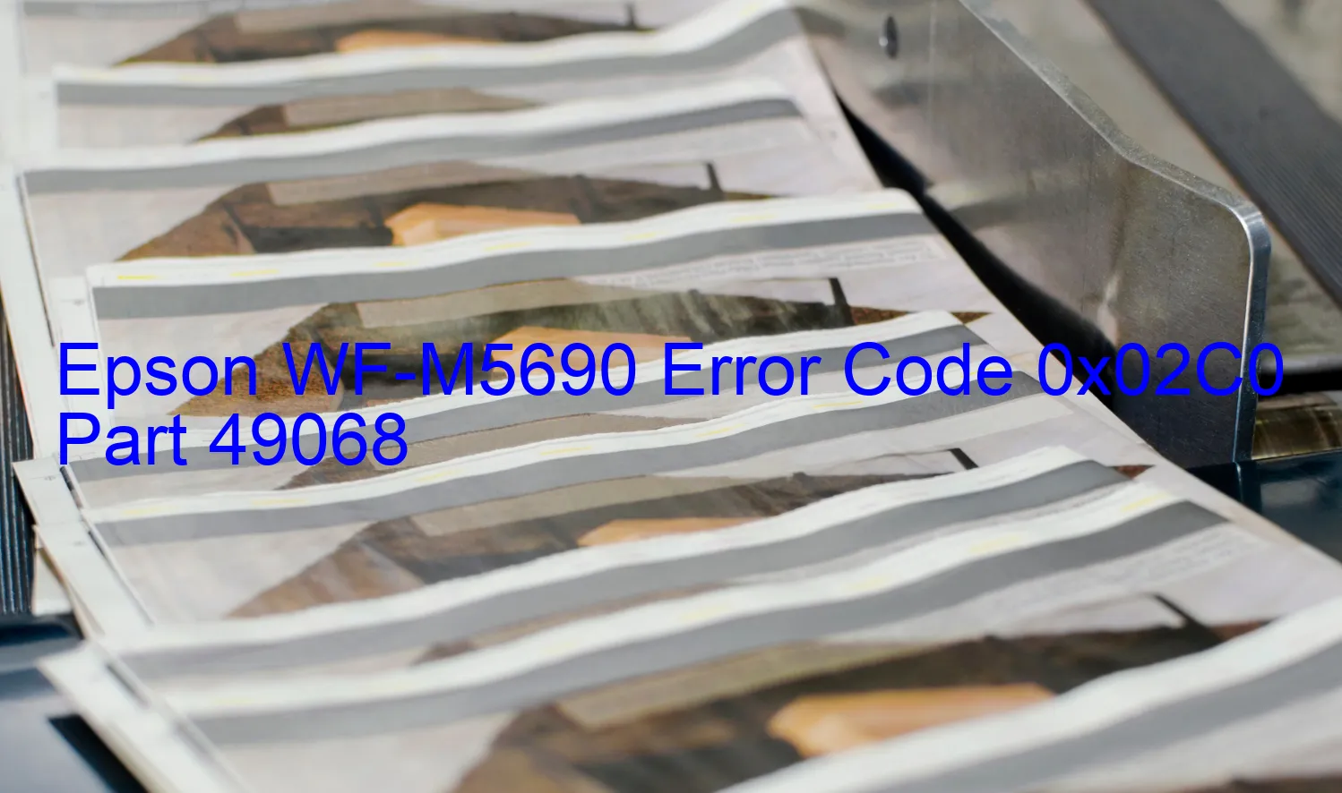 Epson WF-M5690 Codice di errore 0x02C0