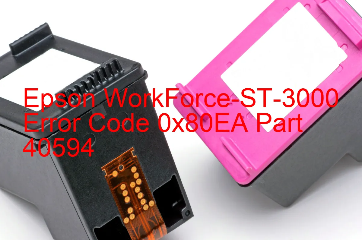 Epson WorkForce-ST-3000 Codice di errore 0x80EA